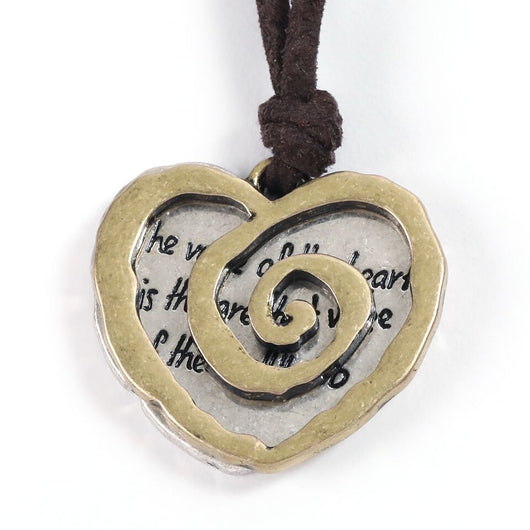 The Voice of the Heart Necklace - Trust Your Journey