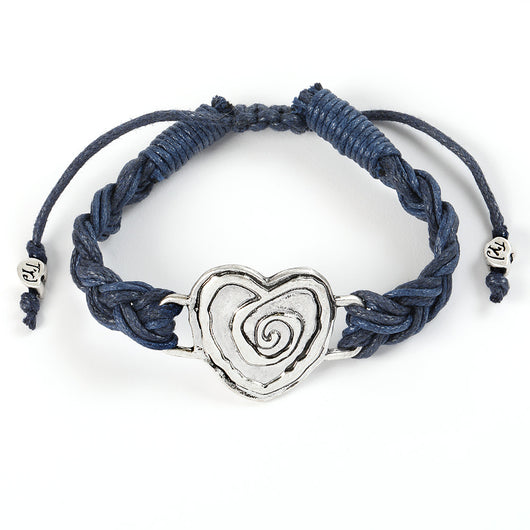 Woven Heart Bracelet