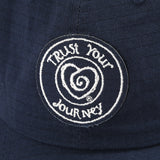 The Message Hat-Navy - Trust Your Journey